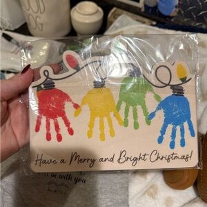 Christmas Handprint decoration